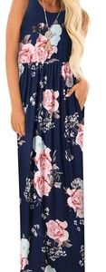 Floral maxi dress